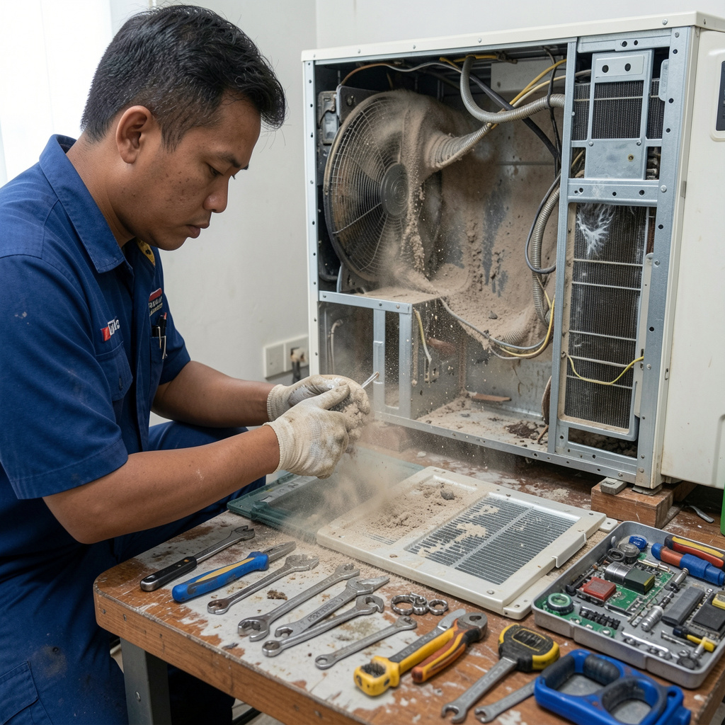 Cuci Besar Overhaul AC